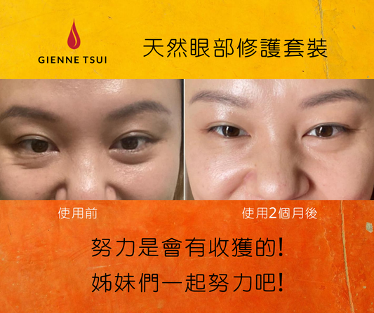 <只要肯付出，迷人電眼一定可以返番黎!>